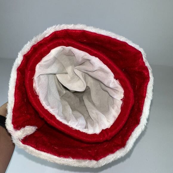 Pottery Barn Felted Santa Tree Topper Christmas Holiday 12" Classic Whimsical - Picture 9 of 12